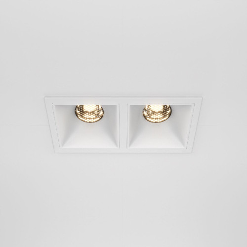 Встраиваемый светильник Maytoni Technical Alfa LED DL043-02-10W3K-SQ-W
