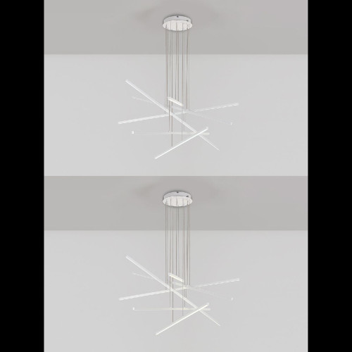Подвесная люстра Natali Kovaltseva Line LED LAMPS 81106/6C