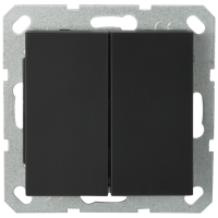 Переключатель 2-клавишный перекрестный Jasmart G3014PB