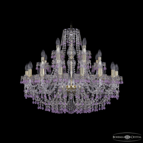 Подвесная люстра Bohemia Ivele Crystal 1410/16+8+4/300 G V7010