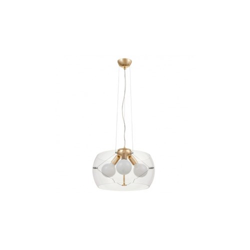 Подвесная люстра Lumina Deco Globo LDP 6018-400 PR+F.GD