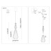 Подвесной светильник Ambrella Light High Light Ceramo Modern LH53181