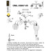 Потолочная люстра Omnilux Telti OML-53607-05