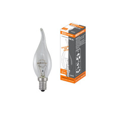 Лампа накаливания TDM Electric Е14 60W прозрачная SQ0332-0016