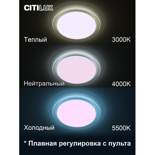 Потолочная люстра Citilux Спутник CL734330G
