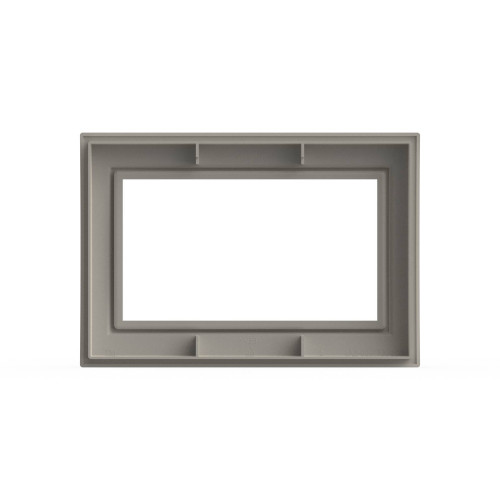 Рамка для двухместной розетки с заземлением ELBI Zena 608-010200-907