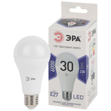 Лампа светодиодная Эра E27 30W 6000K LED A65-30W-860-E27 Б0048017