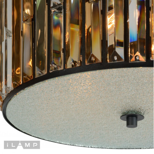 Подвесная люстра iLamp Royal 10390-5+5P BK