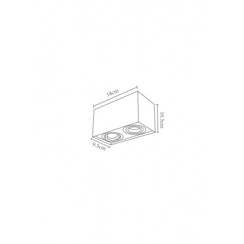 Потолочный светильник Arte Lamp Factor A5544PL-2BK