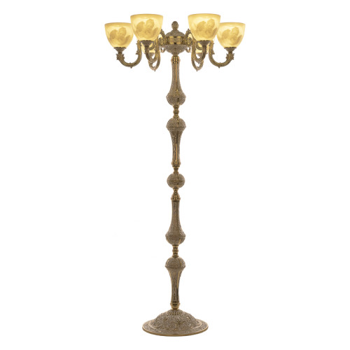 Торшер Bohemia Ivele Crystal Verona 72003T/6/175 GW P1 U Angel