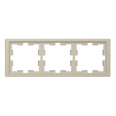 Рамка 3-постовая Schneider Electric Merten D-Life MTN4030-6533