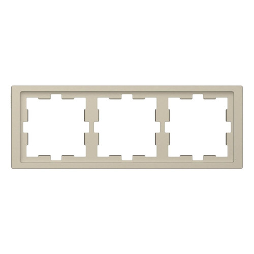 Рамка 3-постовая Schneider Electric Merten D-Life MTN4030-6533
