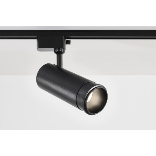 Трековый однофазный светильник Crystal Lux CLT 0.31 021 BK 3CCT ZOOM
