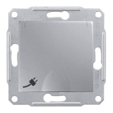 Розетка Schneider Electric Sedna с/з со шторками и крышкой IP44 16A 250V SDN3100360
