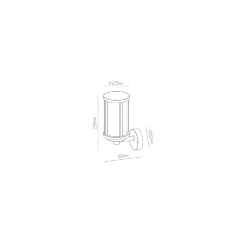 Настенный светильник ARTE Lamp A1036AL-1BK