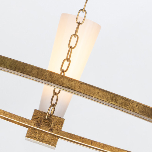 Подвесная люстра Elstead Lighting KRISTY5-DG-OPAL