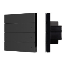 Кнопочная панель Arlight SMART-ZB-801-22-1G-8SC-MULTI-IN Black (230V) 055484