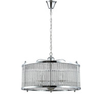 Подвесная люстра Crystal Lux Tadeo TADEO SP6 D600 CHROME/TRANSPARENTE