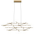 Подвесная люстра DeLight Collection Molecular MD18001067-14A black/gold
