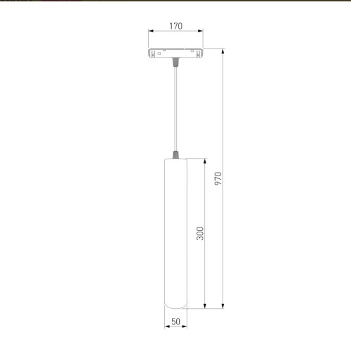 Трековый светильник Elektrostandard Slim Magnetic 4690389178863