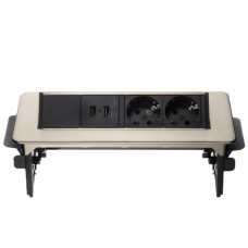 Блок розеток 47 (4 секции и 2 USB) Mebax 00-00000829