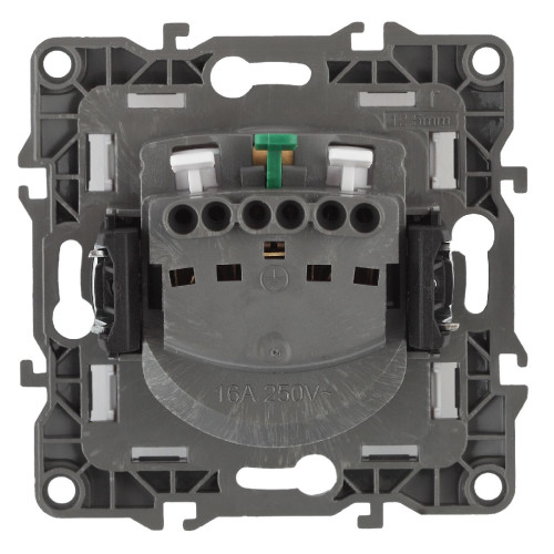 Розетка 2P+E Schuko Эра 12-2101-05 Б0014679