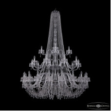 Подвесная люстра Bohemia Ivele Crystal 1410/20+10+5/530/h-200/3d Ni V0300