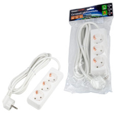 Удлинитель бытовой Uniel Ultra S-GCU3-3 WHITE UL-00010001