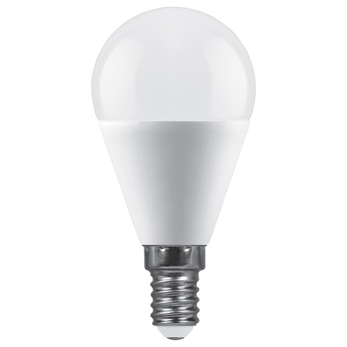 Лампа светодиодная Feron LB-990 шар матовый E14 15W 175-265V 4000K 52079 Лампа светодиодная Feron LB-990 шар матовый E14 15W 175-265V 4000K 52079