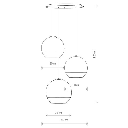 Подвесная люстра Nowodvorski Globe PLus 7607