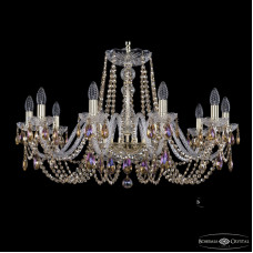 Подвесная люстра Bohemia Ivele Crystal 1402/10/300 G R777