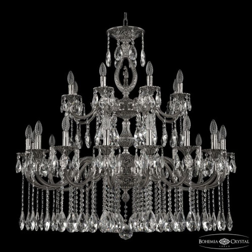 Подвесная люстра Bohemia Ivele Crystal Verona 72401/16+8/360/2d A NB FH1M