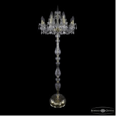 Торшер Bohemia Ivele Crystal 1402T1/8+4/195-165 G