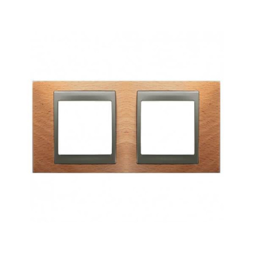 Рамка 2-постовая Schneider Electric Unica Top MGU66.004.298