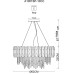 Подвесная люстра Arte Lamp Nicoletta A1051SP-10CC