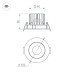 Встраиваемый светильник Arlight MS-FORECAST-BUILT-TURN-R102-12W Day4000 033659(1)