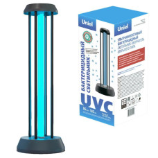 Ультрафиолетовая бактерицидная настольная лампа (UL-00007264) Uniel UGL-T01A-36W/UVCO Black