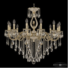 Подвесная люстра Bohemia Ivele Crystal Verona 72401/12/300 B GW FL3M