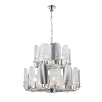 Подвесная люстра iLamp Dolce 15571-12 CR+MULT