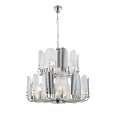 Подвесная люстра iLamp Dolce 15571-12 CR+MULT