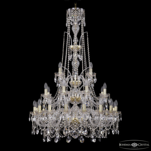 Подвесная люстра Bohemia Ivele Crystal 1411/16+8+4/300/XL-131/3d G
