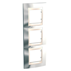Рамка 3-постовая Schneider Electric Unica MGU66.006V.510