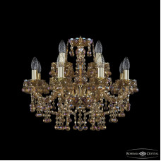 Подвесная люстра Bohemia Ivele Crystal 1409/8+4/195 G M777
