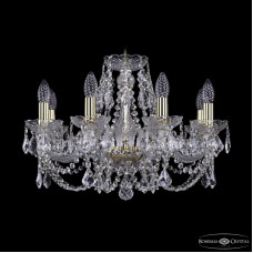 Подвесная люстра Bohemia Ivele Crystal 1402/8/195 G Leafs