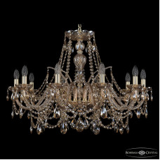 Подвесная люстра Bohemia Ivele Crystal 1411/10/300 G M721
