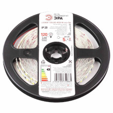 Светодиодная лента ЭРА 4,8W/m 120LED/m 2835SMD белый 5M LS2835-120LED-IP20-W-eco-5m Б0035595