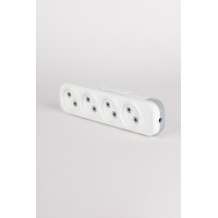 Колодка 4вх с защитными шторками ELBI Myra 527-010200-400