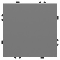 Переключатель 2-клавишный перекрестный Stekker Эмили RSW10-5111-10 50166