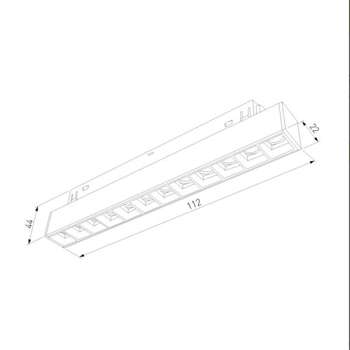 Трековый светильник Elektrostandard Slim Magnetic 4690389178900