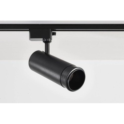 Трековый однофазный светильник Crystal Lux CLT 0.31 021 BK 3CCT ZOOM